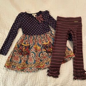 Matilda Jane Rowan dress with Nellie leggings